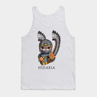 Feathers of Valor: Winged Hussar Design Tank Top